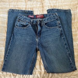 Arizona Bootcut Boy's Jeans Size (16 Slim)